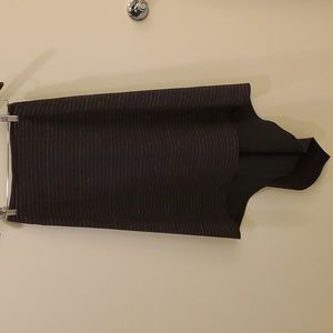 Sz M Maria Pinto striped skirt